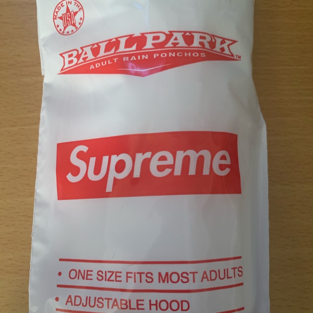 Supreme ball park poncho